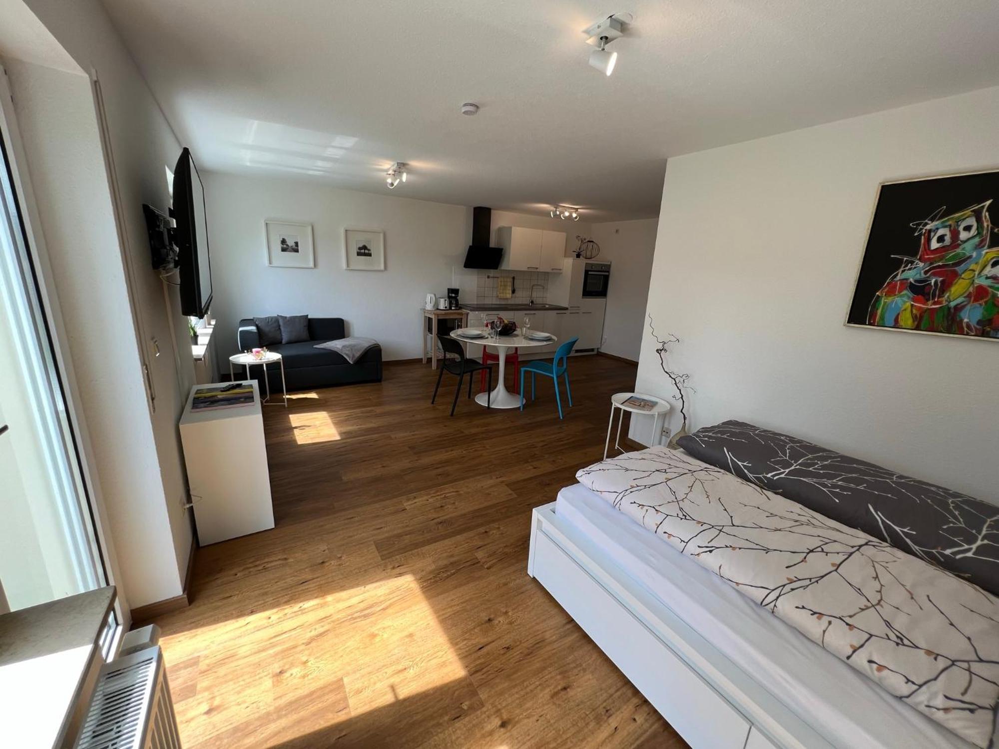 Schoene Ferienwohnung In Stockach Exteriör bild