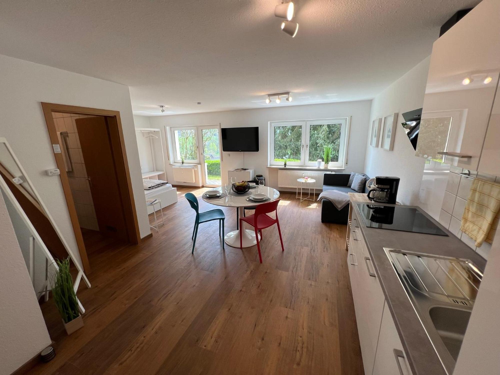 Schoene Ferienwohnung In Stockach Exteriör bild