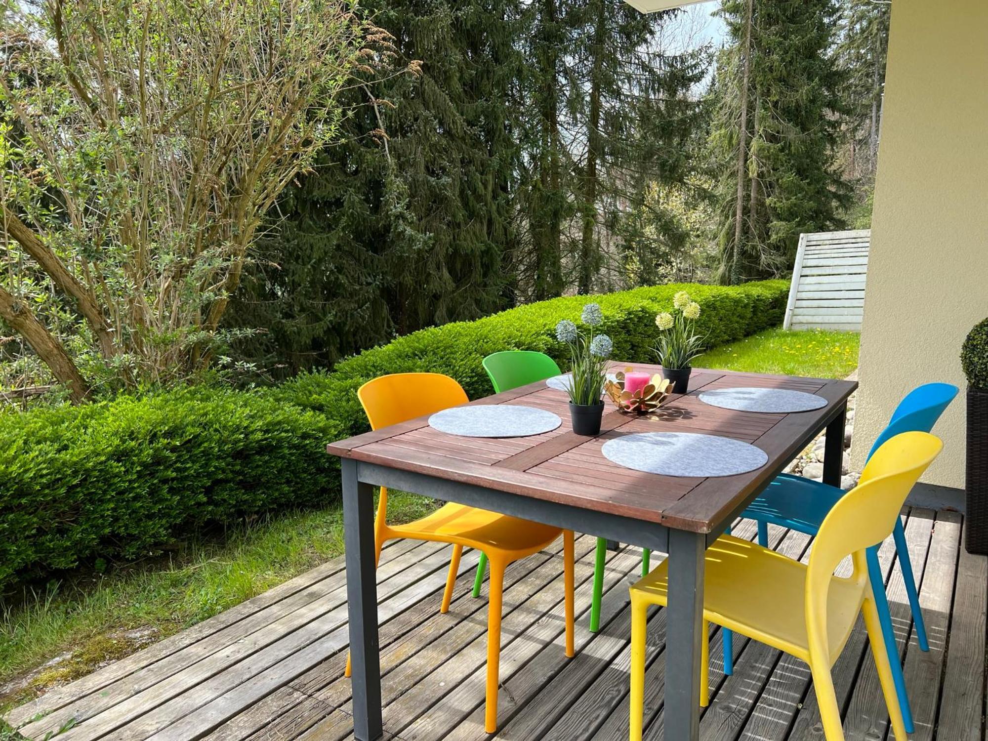 Schoene Ferienwohnung In Stockach Exteriör bild